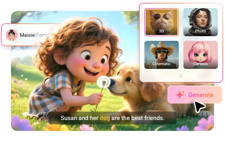 Generate AI Story Video with AI